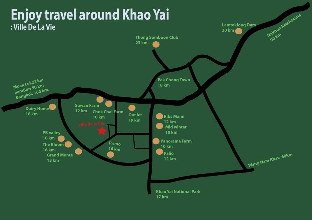 Ville De La Vie Khao Yai หมูสี ภายนอก รูปภาพ